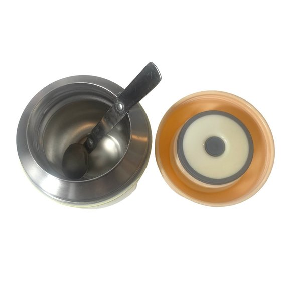 Minimal Bottle Yellow Insulated Food Jar 17oz Kitchen Storage Lunch - Picture 6 of 9